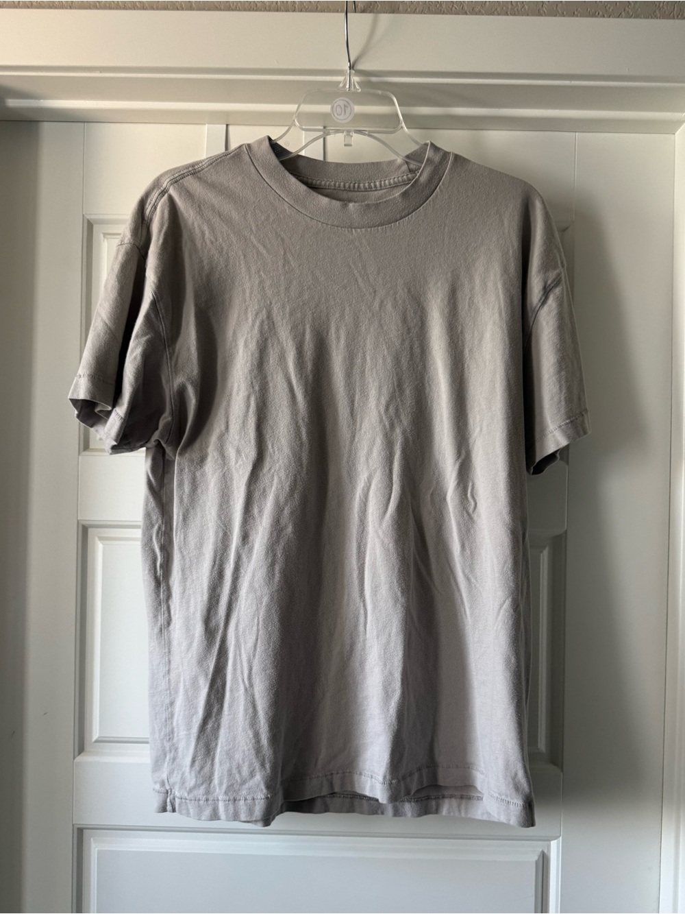 Abercrombie & Fitch Mens Light Gray Soft Essential Tee